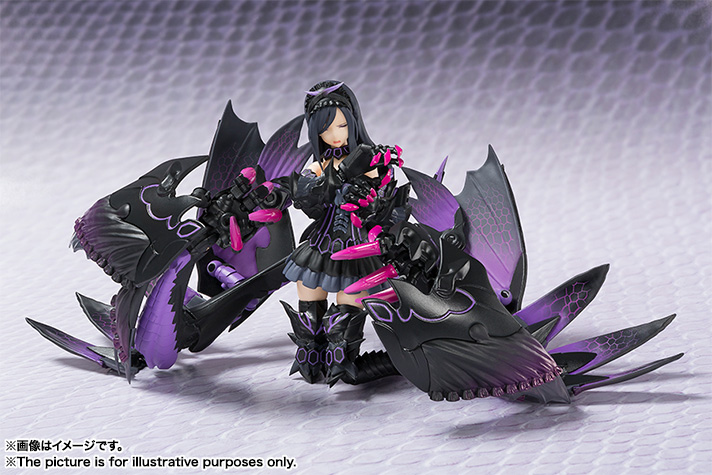 アーマーガールズプロジェクト 魂MIX モンスターハンター 地を暗黒に