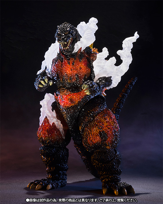 S.H.MonsterArts ゴジラ（1995） Ultimate Burning Ver.│株式会社