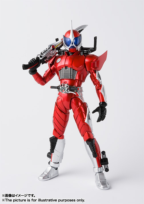 S.H.Figuarts（真骨彫製法） 仮面ライダーアクセル│株式会社BANDAI