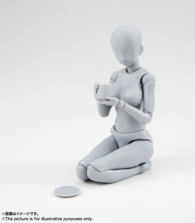 SHFiguarts Body-chan -Kentaro Yabuki- Edition DX SET (Gray Color