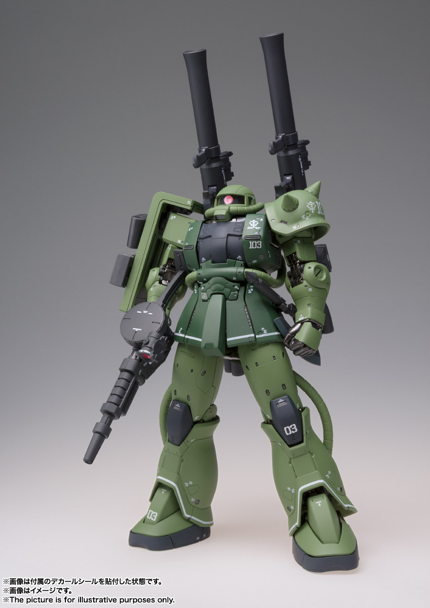 GUNDAM FIX FIGURATION METAL COMPOSITE MS-06C ザクII C型 | 魂ウェブ
