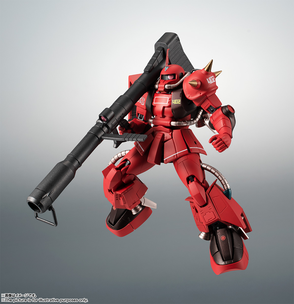 ROBOT魂 ＜SIDE MS＞ MS-06R-2 ジョニー・ライデン専用高機動型ザクII