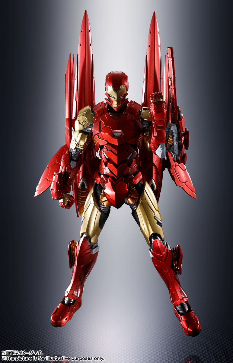 S.H.Figuarts Iron Man (Tech On the Avengers) | TAMASHII WEB