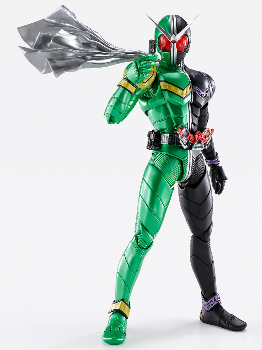 S.H.Figuarts（真骨彫製法） 仮面ライダーW サイクロンジョーカー 風都