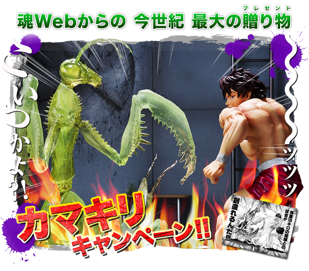 キャンペーン概要 - フィギュアーツZERO×範馬刃牙