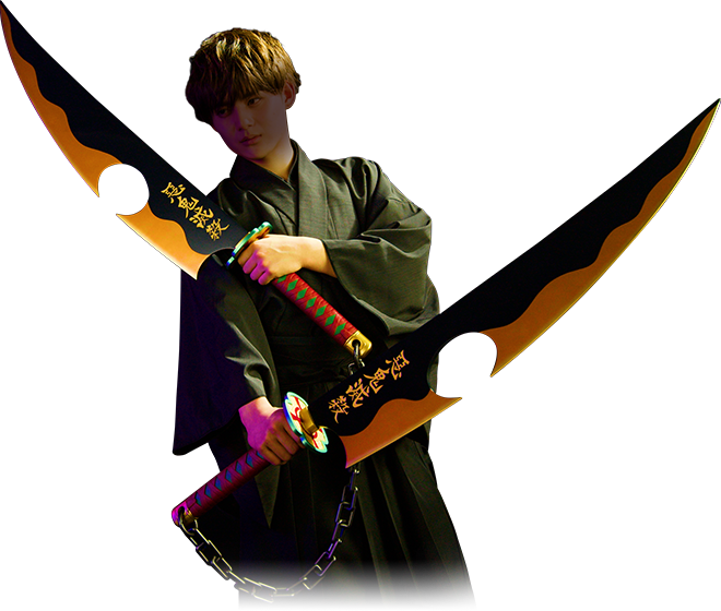 PROPLICA 鬼滅の刃 日輪刀（宇髄天元）スペシャルページ | 魂ウェブ