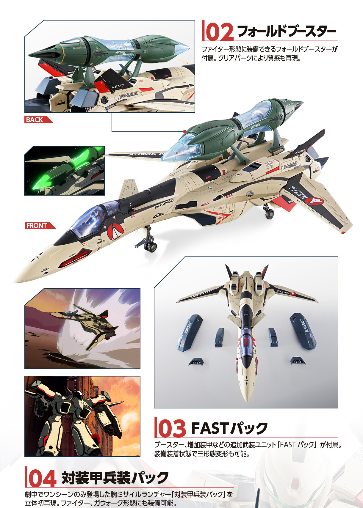DX超合金 YF-19 フルセットパック スペシャルページ | 魂ウェブ