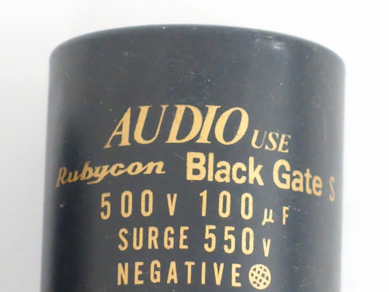 Rubycon blackgate コンデンサー 100V 220μF セット Rubycon blackgate
