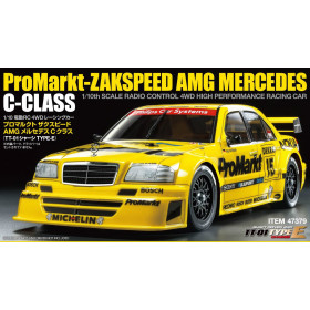 Tamiya 47379 AMG Mercedes C-Klasse ProMarkt-Zakspeed (TT-01E) Kit
