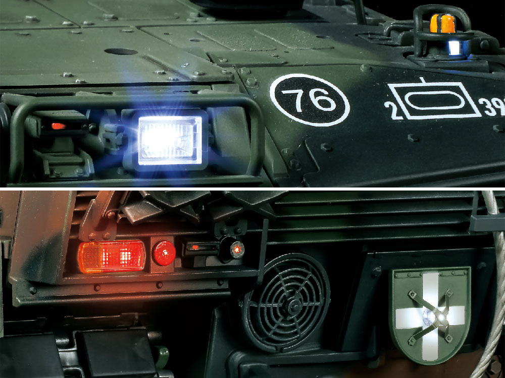 1/16RC ドイツ連邦軍主力戦車 レオパルト2 A7V フルオペレーション