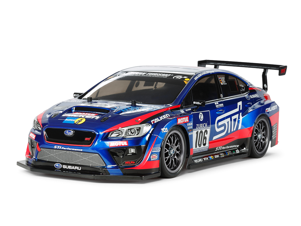 1/10RC SUBARU WRX STI NBRチャレンジ（TT-02シャーシ）: RCモデル