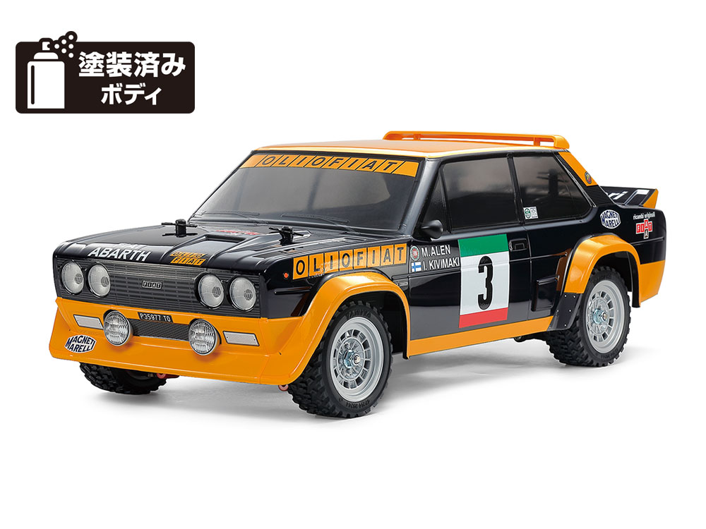 1/10RC フィアット131 アバルト ラリー OLIO FIAT (MF-01Xシャーシ