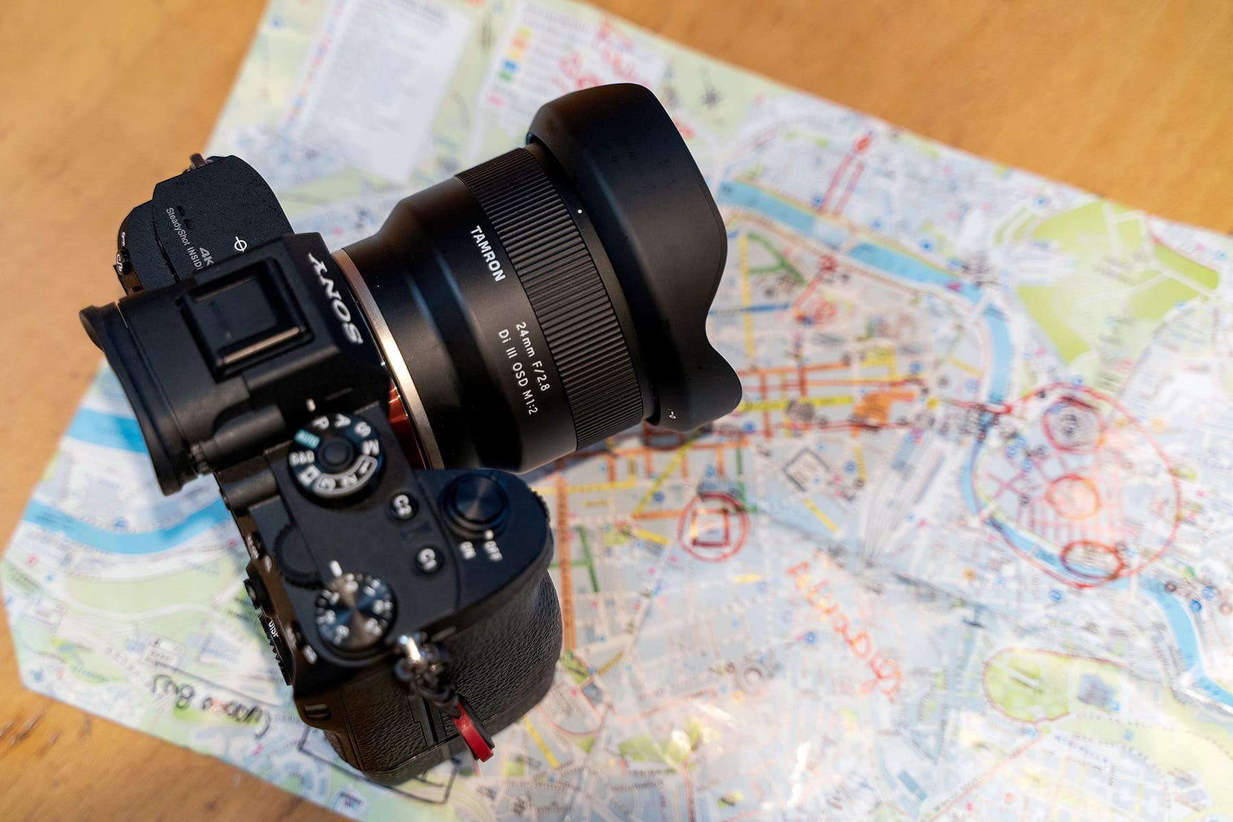 24mm Wide-Angle Lens for Sony E-Mount Mirrorless Cameras