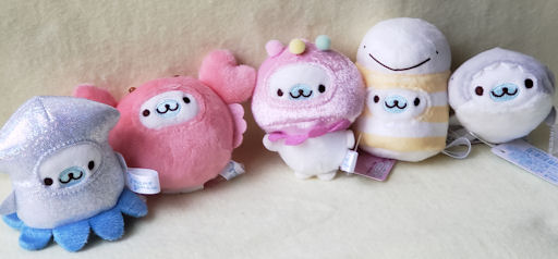 210411 まめゴマ “おうちでうみきぶんでプ♪”シリーズ ぬいぐるみ