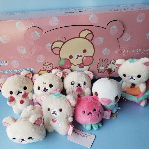 240409 コリラックマのいちごないちにち てのりぬいぐるみ＆シーン