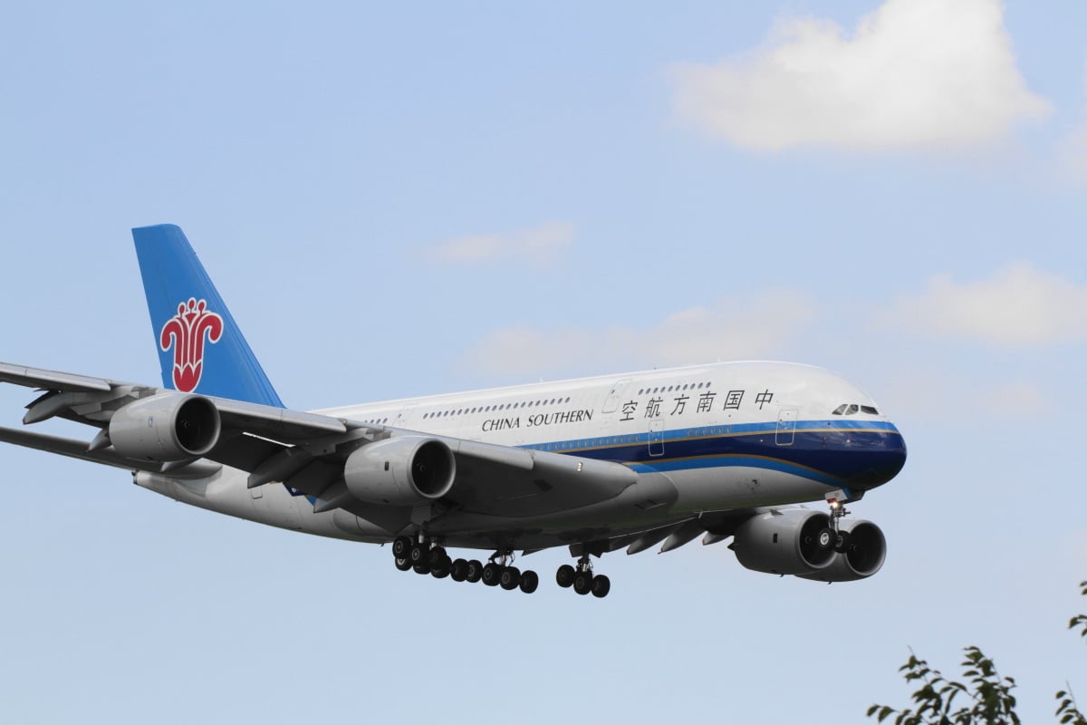 中国南方航空 A380型機を撮影 - 気ままな飛行機人のプログ