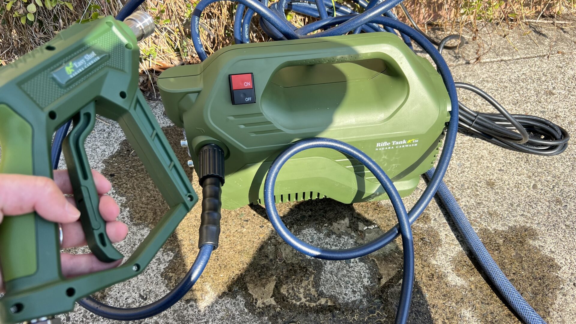 ながら洗車 イージーショット×ライフルタンクを選ぶべき理由は？ 洗車