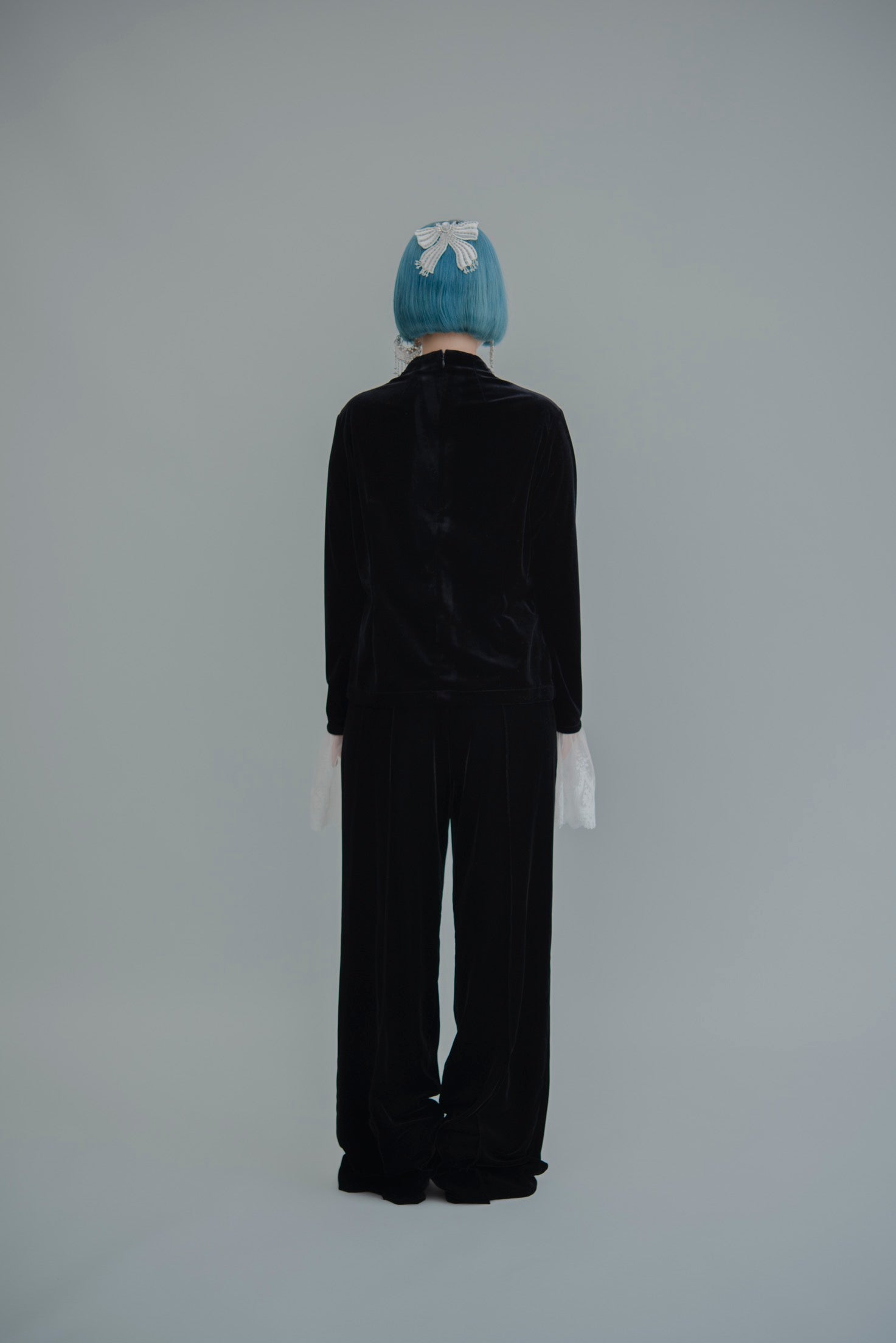 tanakadaisuke velours pullover