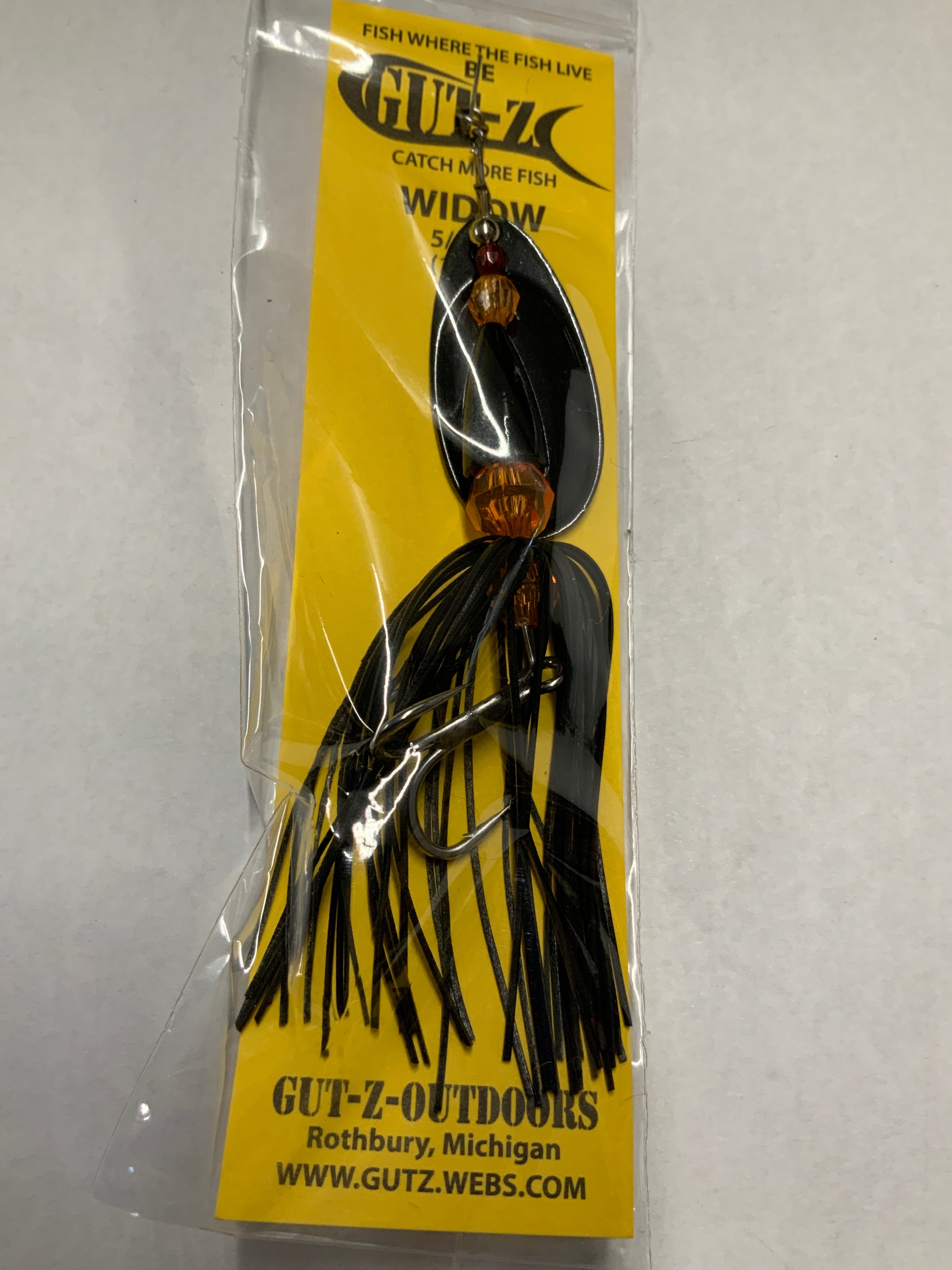 Gut-Z 5/8oz Widow Spinner Bait – Tangled Tackle Co.