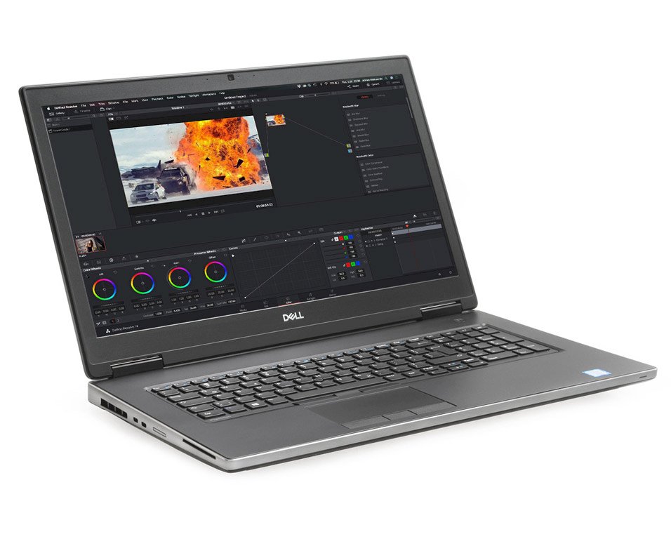 Dell Precision 7730 - efficient Refurbished graphic stations i7 8