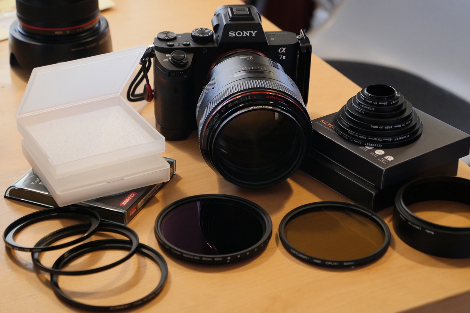 K&F Concept 82mm 可変式NDフィルター & 偏光PLフィルター / Kenko