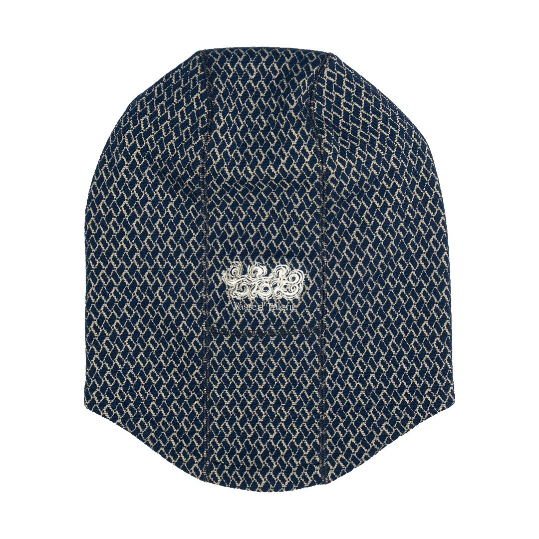 NOMADIK（ノマディック）| 777 JACQUARD HOODWARMER 2026 / BLUE/BEIGE