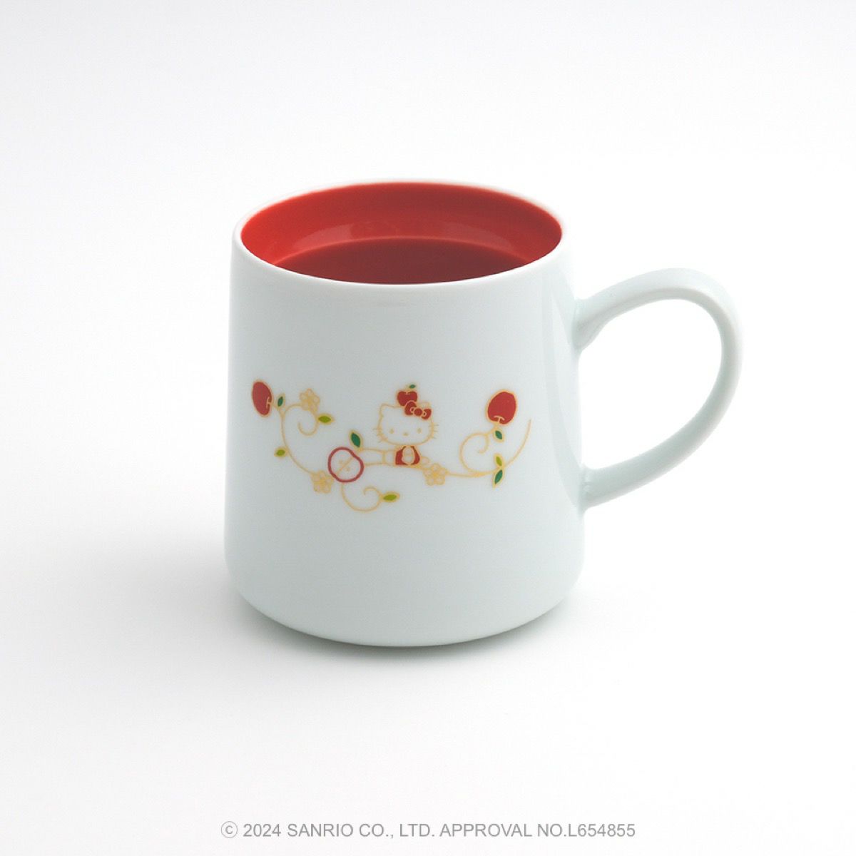 ハローキティ リンゴ唐草 ハローキティ リンゴ唐草 ポット〈1個〉 |皿