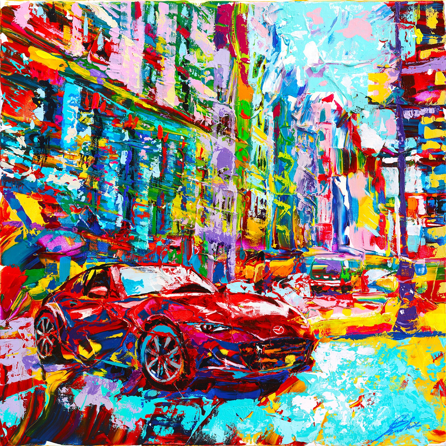 35th Roadster | Limited Edition Print – TADAOMIART Style