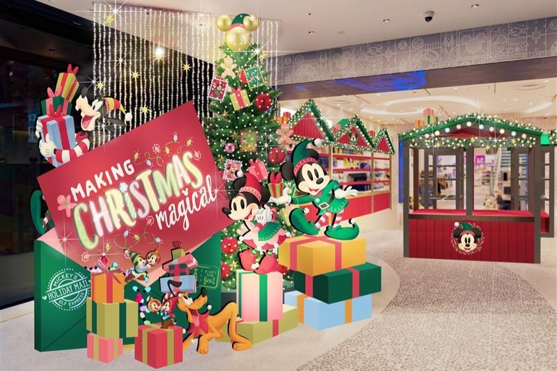 2024年「ディズニーストア」が贈る、魔法のようなクリスマス！新