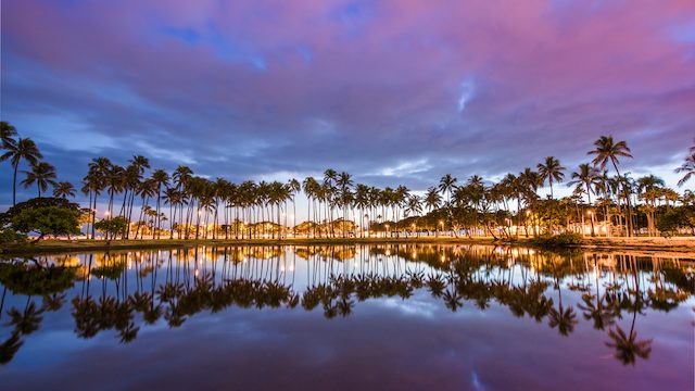 ハワイでタダで感動的な夕日を楽しもう！オアフ島のサンセットスポット