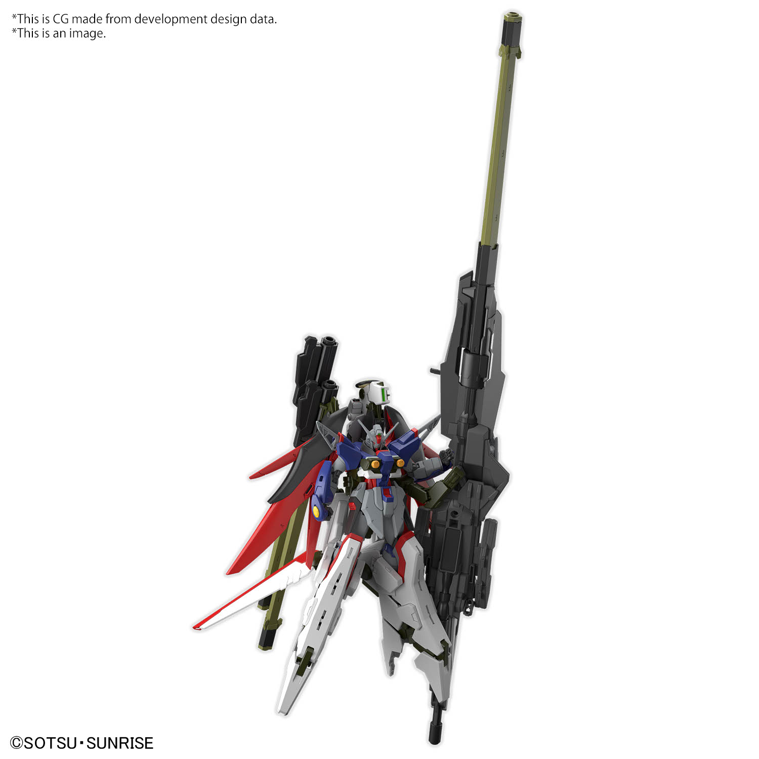 HG 1/144 Destiny Gundam Spec II & Zeus Silhouette – Tabletop