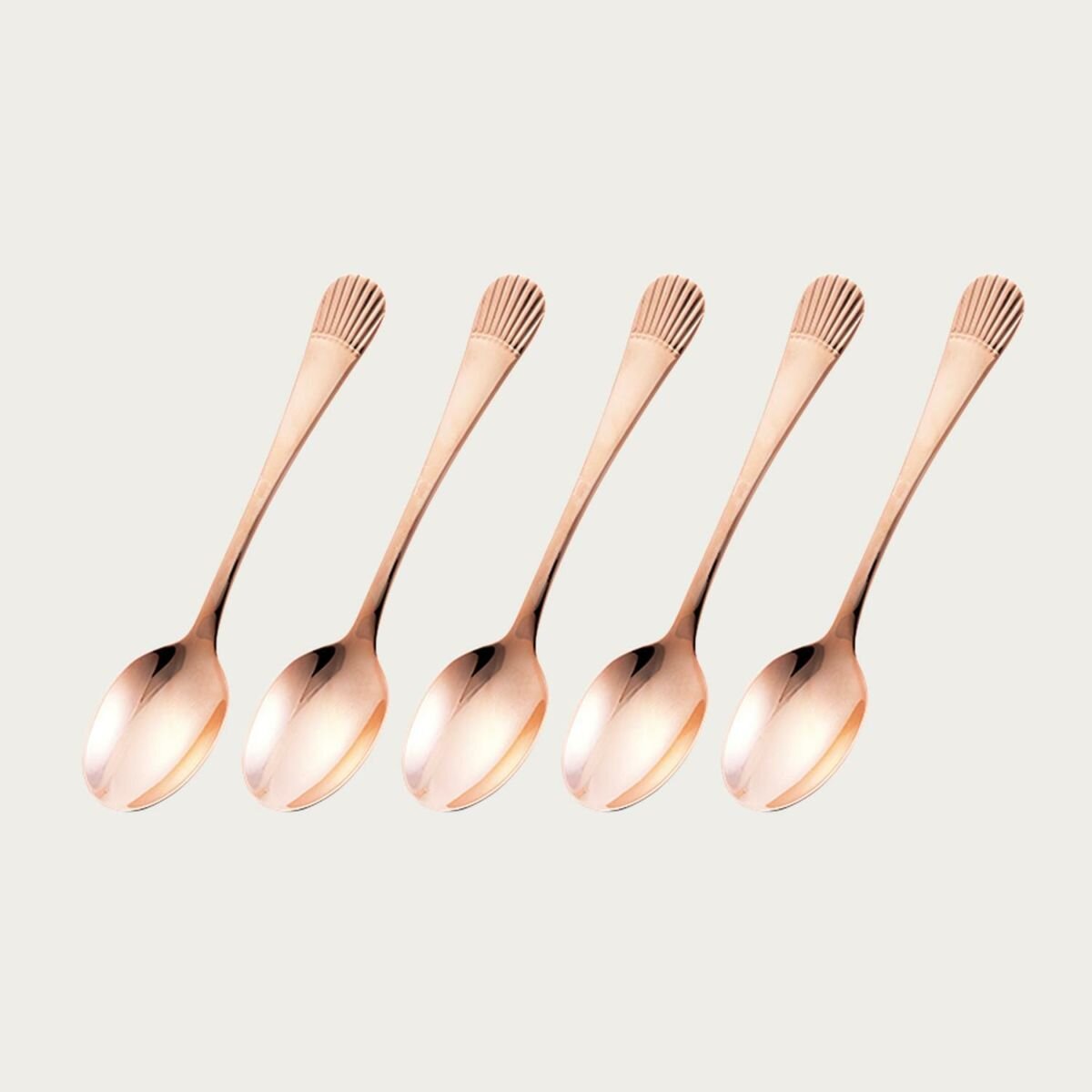 金属食器ギフトセット (スタークレスト ピンクゴールドメッキ)ティー