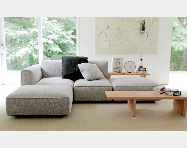 OMNIO ミックスタイプ 左アームソファ＋ハイタイプアームレスソファ＋