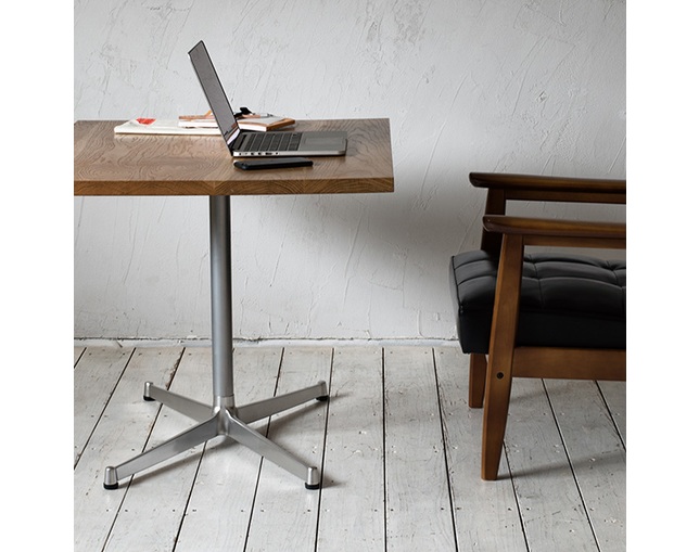 greeniche カフェテーブル (oak) w800×d600.(グリニッチカフェテーブル