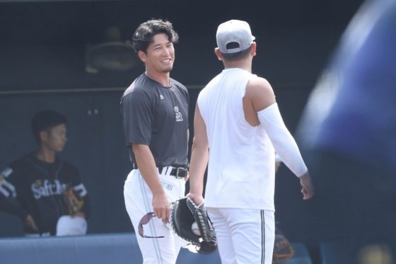 試合前は別メニュー調整…栗原陵矢の状態は？ 自打球から一夜、首脳陣が