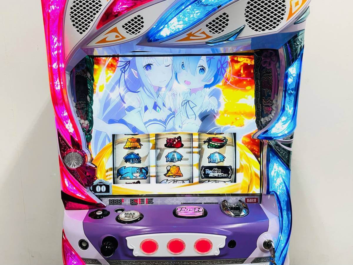 6号機 リゼロ 双子パネル 実機 家庭用フルセット ！ リゼロのパネル