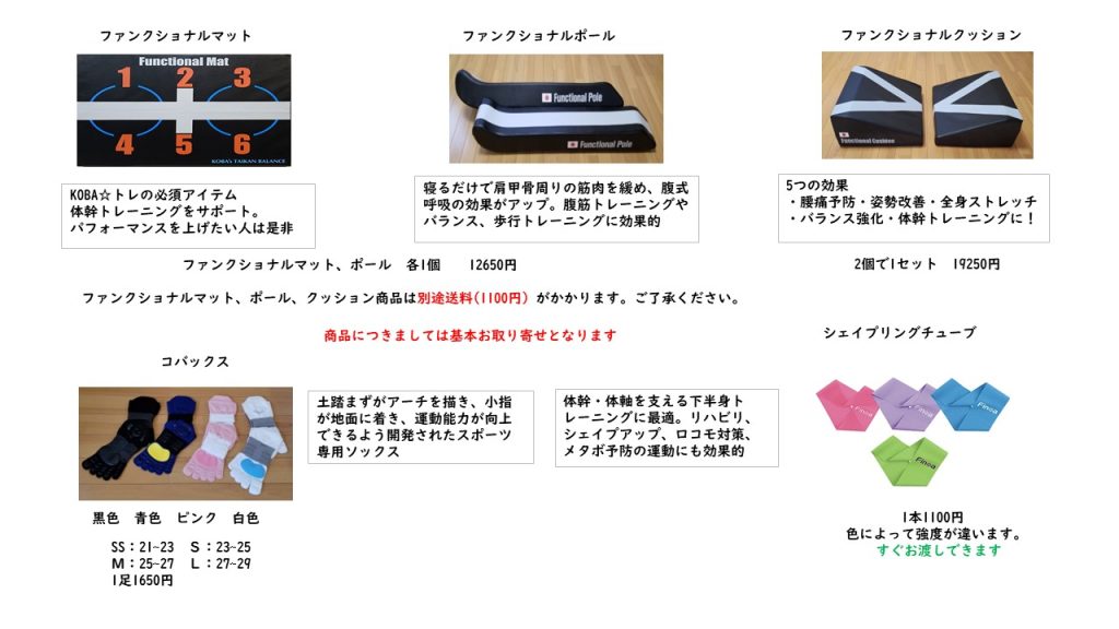 二つセット！Functional Mat トレーニングマットkobaトレ 二つセット