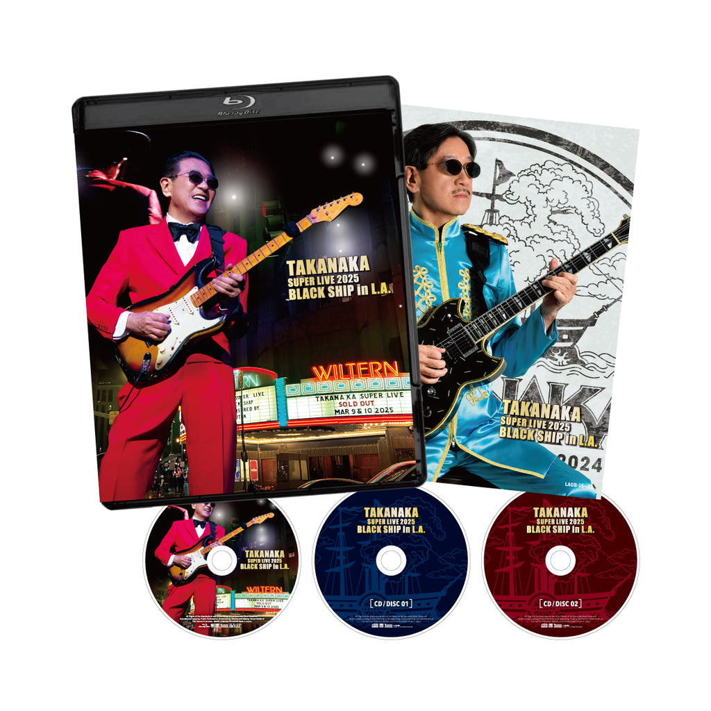 初回生産盤］TAKANAKA SUPER LIVE 2025 BLACK SHIP in L.A. – Takanaka