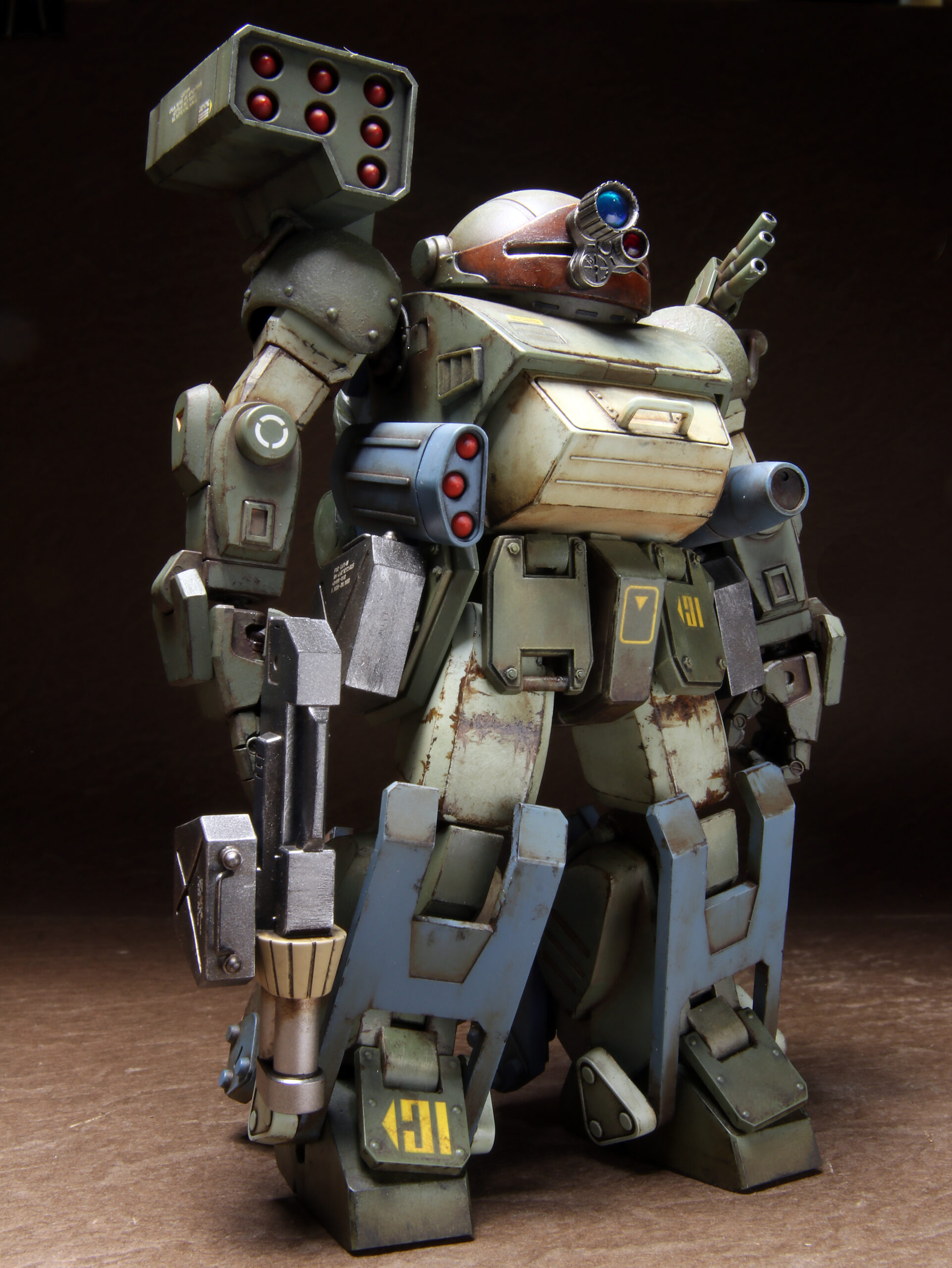 装甲騎兵ボトムズHGバーグラリードッグ.スコープドッグ【バンダイHG