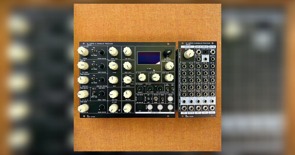 ADDAC System: ADDAC112 VC Looper & Granular Processor | Takazudo