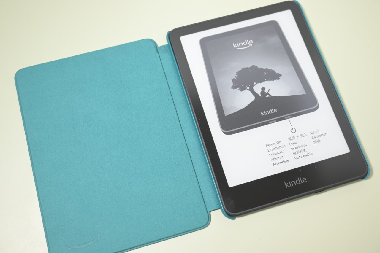 レビュー】Kindle Paperwhite 12世代 純正ケース｜開きやすさと丈夫な