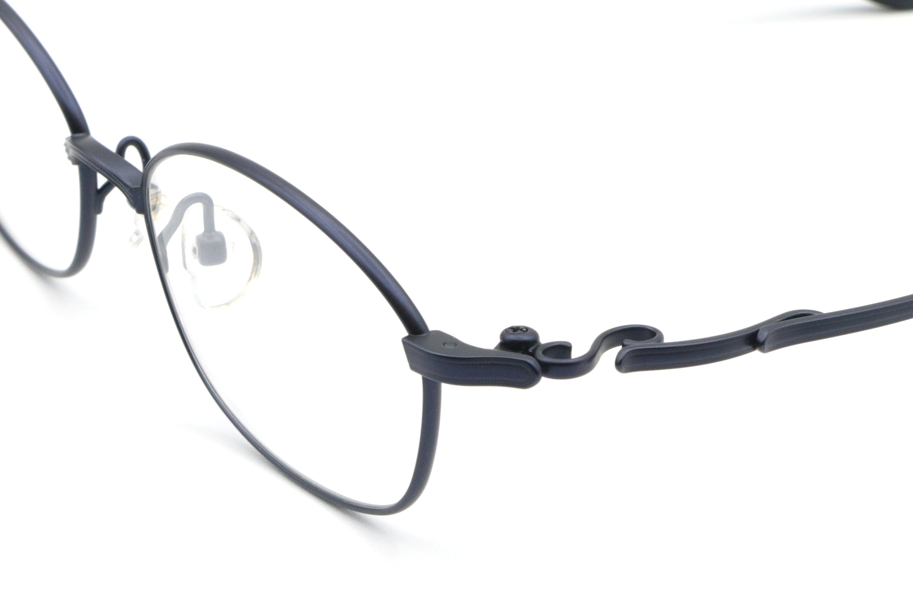 999.9(フォーナインズ) S-770T-7ダークブルーマット(51) – 武田メガネ