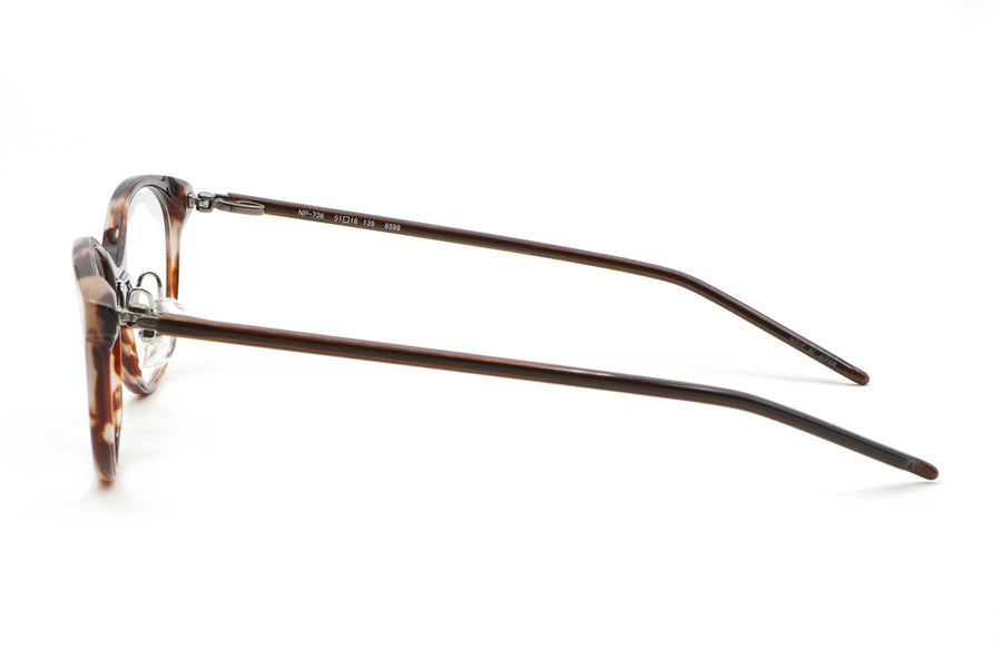 999.9(フォーナインズ) NP-736-6598ピンクブラウンデミ/アンティーク