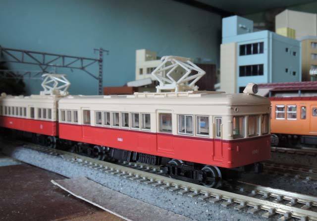 よ*ん様 京阪神急行 210系 鉄道コレクション広島電鉄1080形改造品 鉄