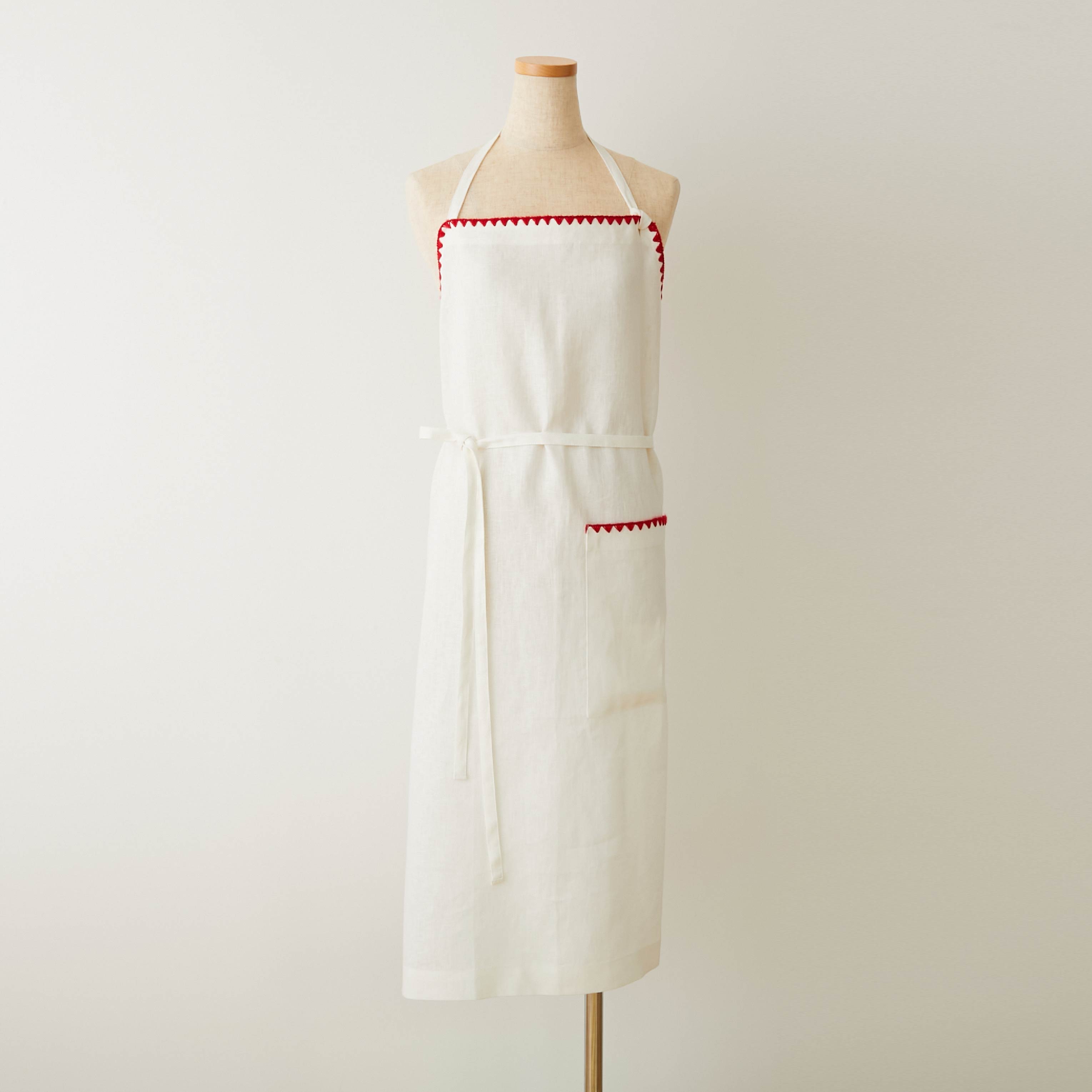 ORGANIC LINEN APRON – TKMK