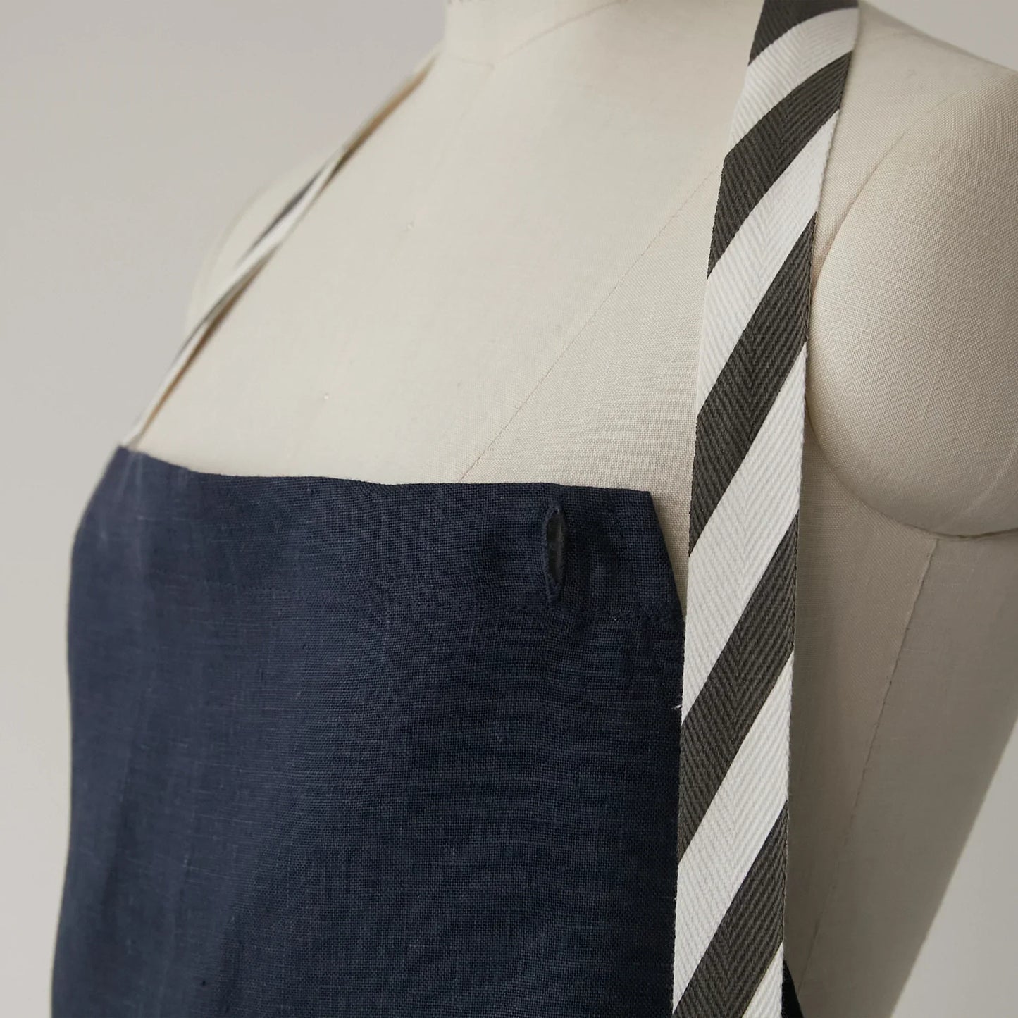 新色】TAKIMAKI ORIGINAL ORGANIC APRON / SAX BLUE – TKMK