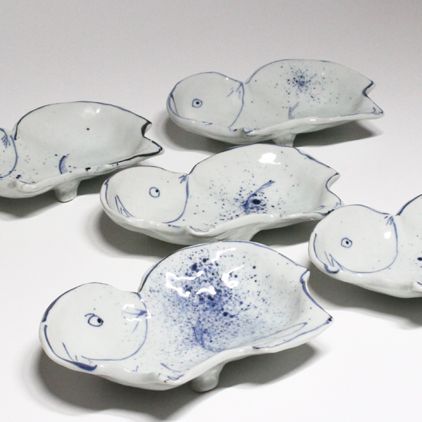 加藤静允『兎向付五客』 - 瀧屋美術 -鎌倉の美術品専門店 販売・買取・査定