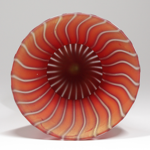 藤田喬平『手吹ヴェニス花瓶』 - 瀧屋美術 鎌倉の美術品専門店 販売・買取