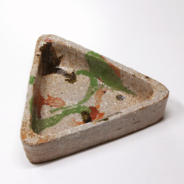 河井 寛次郎『三色皿』共箱 民藝 - 瀧屋美術 -鎌倉の美術品専門店 販売