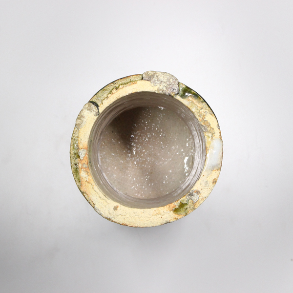 北大路魯山人『織部釉竹花入』 -瀧屋美術 鎌倉の美術品専門店 販売買取